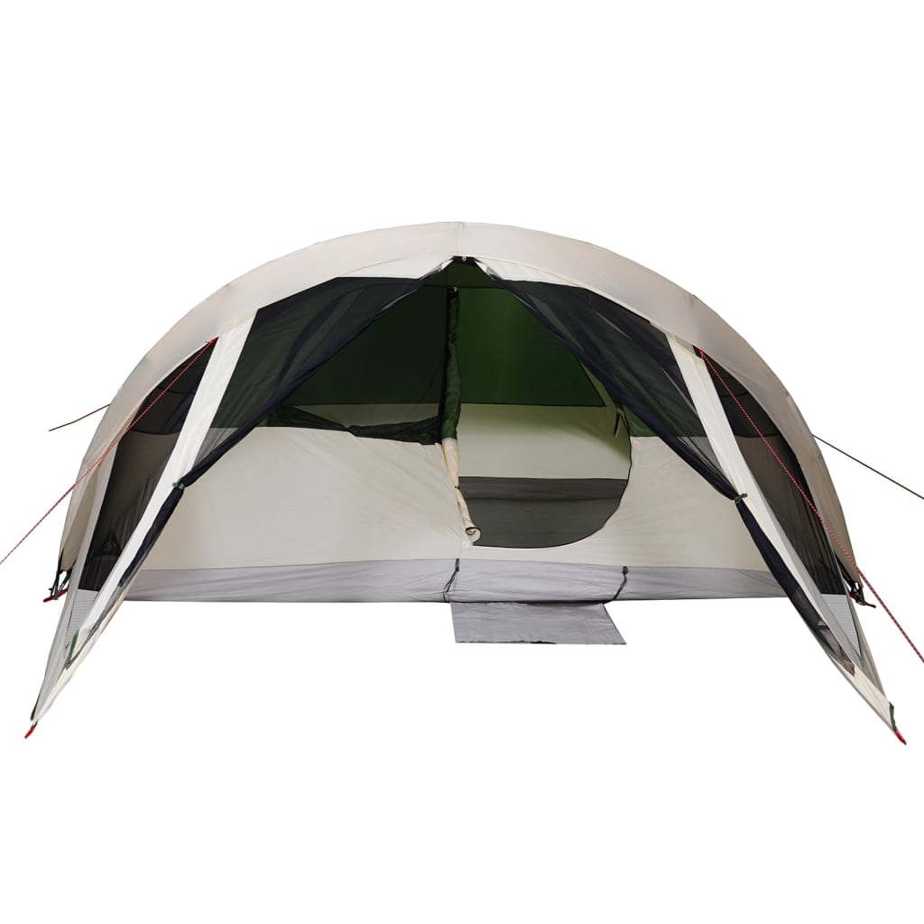 Family Tent Cabin 6-Person Green Waterproof