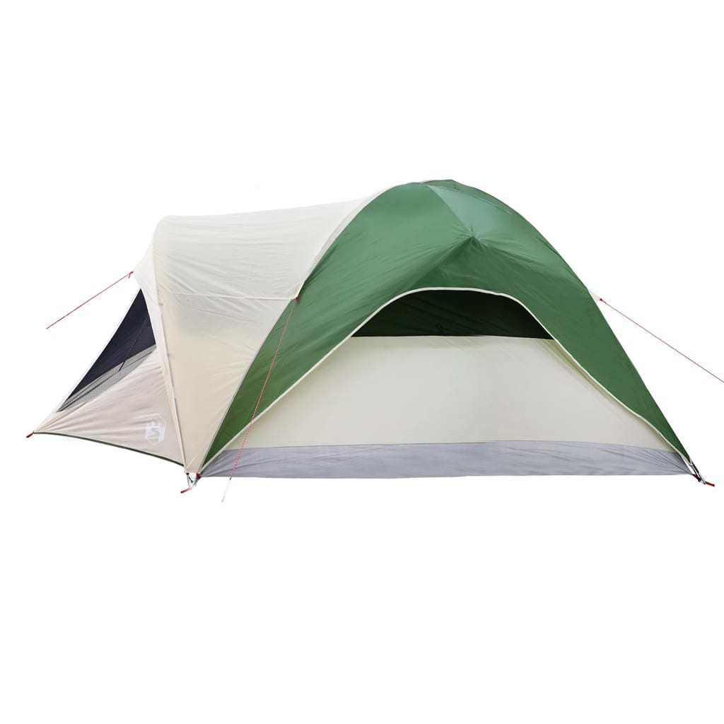 Family Tent Cabin 6-Person Green Waterproof