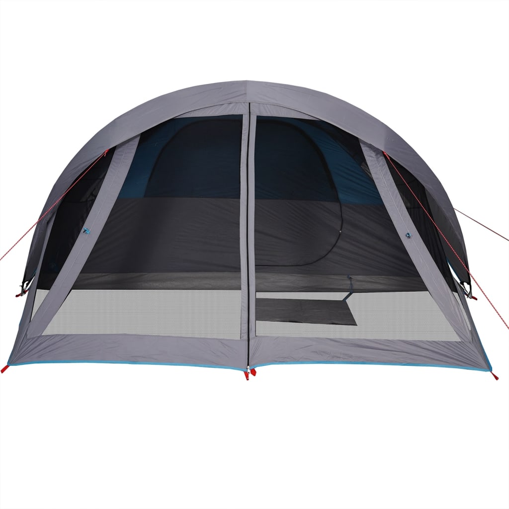 Family Tent Cabin 6-Person Blue Waterproof