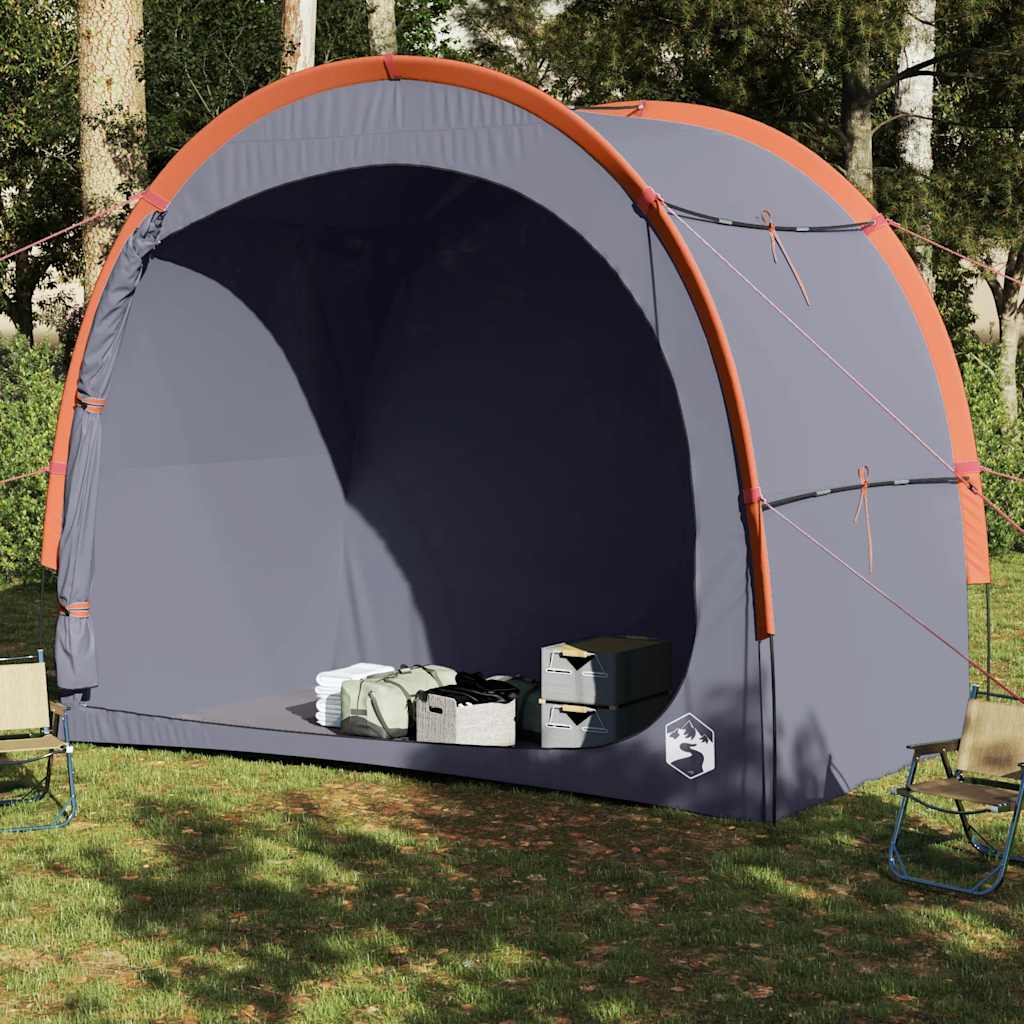 Storage Tent Grey and Orange Waterproof