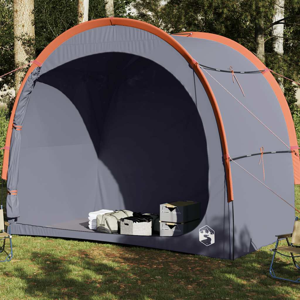 Storage Tent Grey and Orange Waterproof