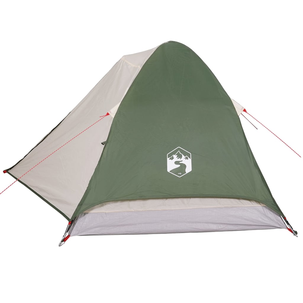 Camping Tent Dome 2-Person Green Waterproof