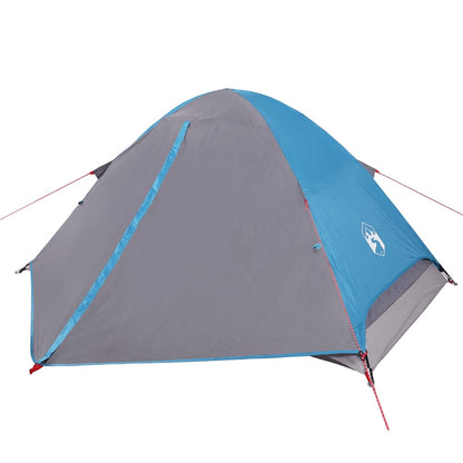 Camping Tent Dome 2-Person Blue Waterproof