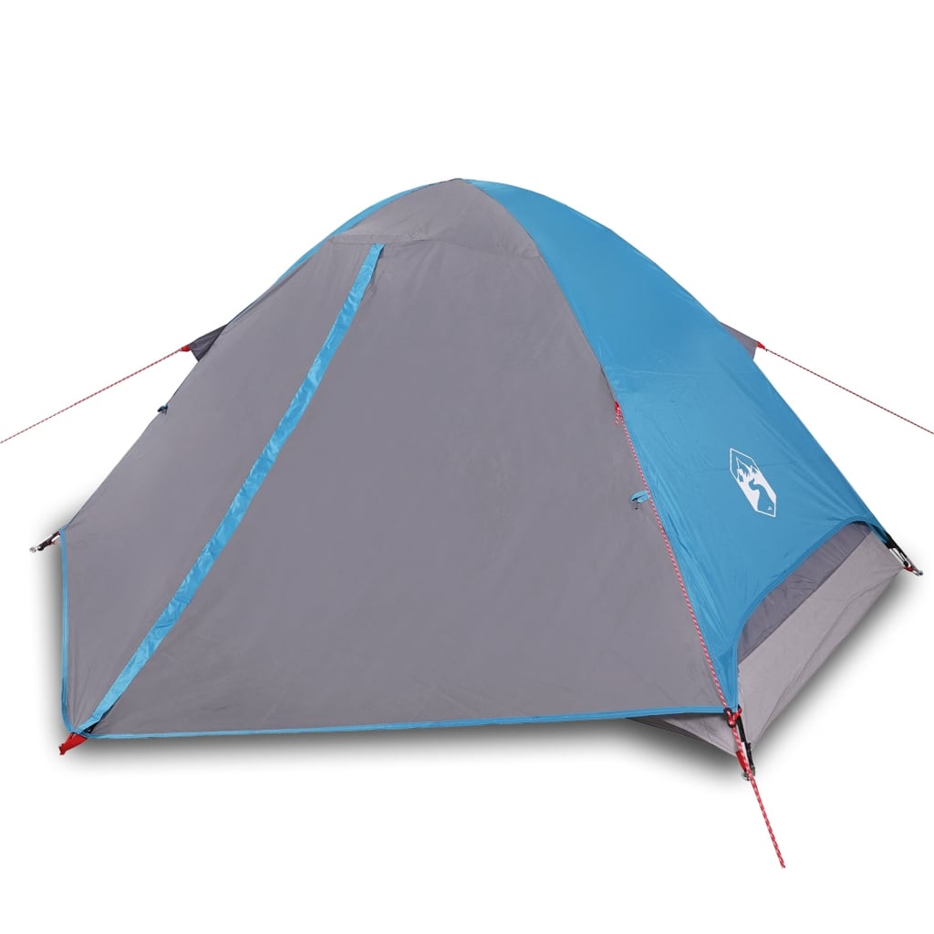 Camping Tent Dome 2-Person Blue Waterproof