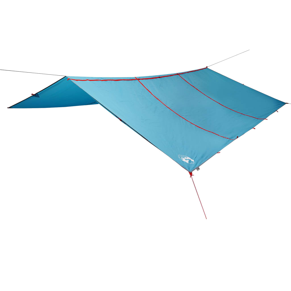 Camping Tarp Blue 420x440 cm Waterproof