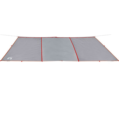 Camping Tarp Grey and Orange 420x440 cm Waterproof