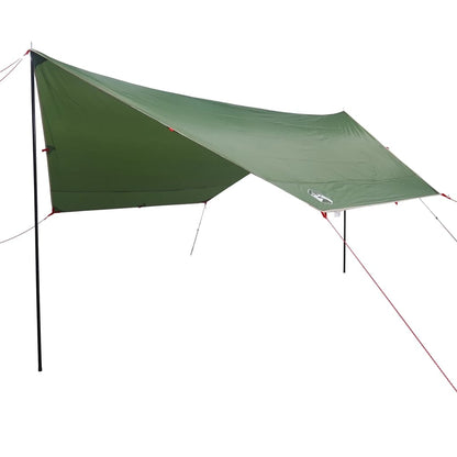 Camping Tarp Green 430x380x210 cm Waterproof