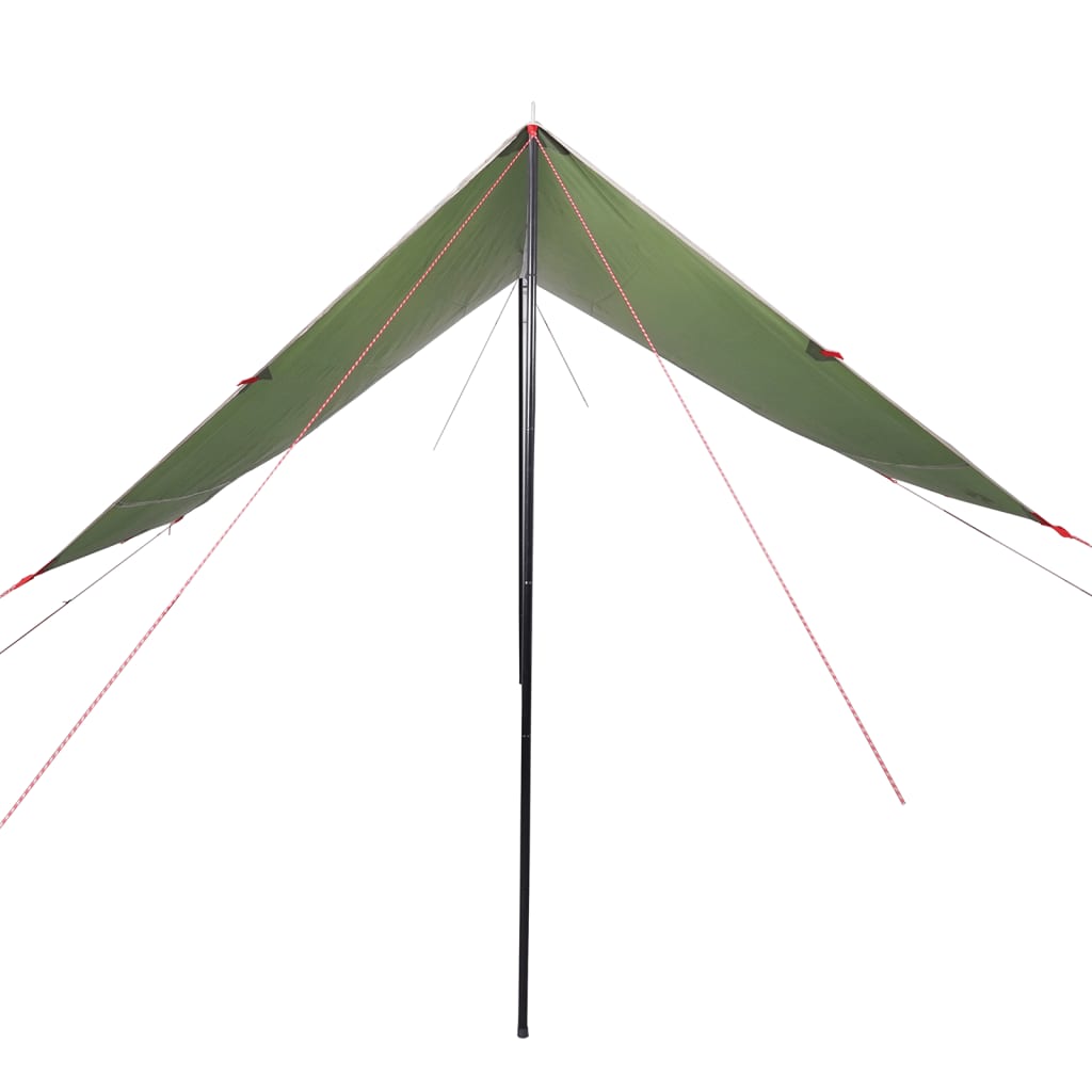 Camping Tarp Green 430x380x210 cm Waterproof