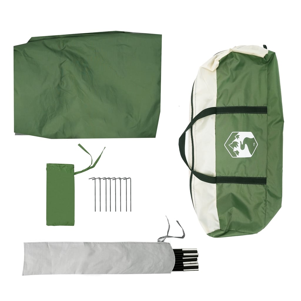 Camping Tarp Green 430x380x210 cm Waterproof