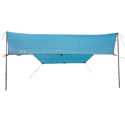 Camping Tarp Blue 430x380x210 cm Waterproof