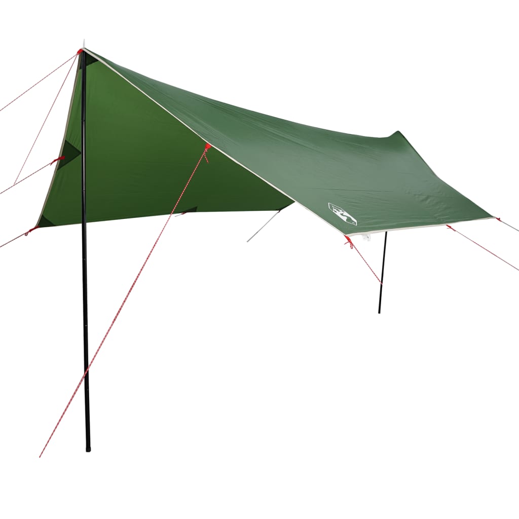 Camping Tarp Green 460x305x210 cm Waterproof