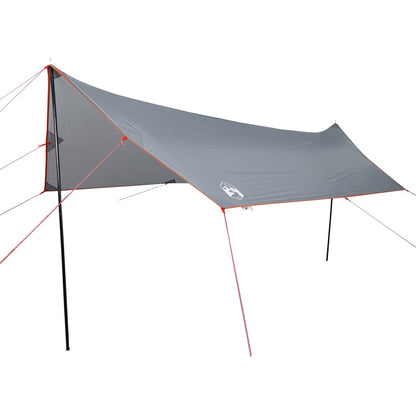 Camping Tarp Orange 460x305x210 cm Waterproof