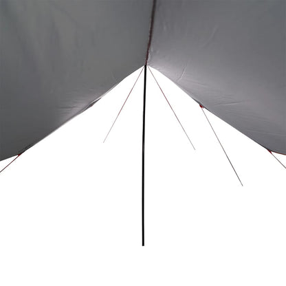 Camping Tarp Orange 460x305x210 cm Waterproof