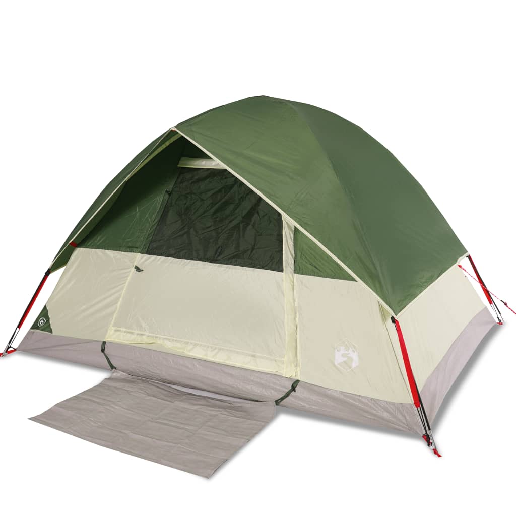 Camping Tent Dome 2-Person Green Waterproof