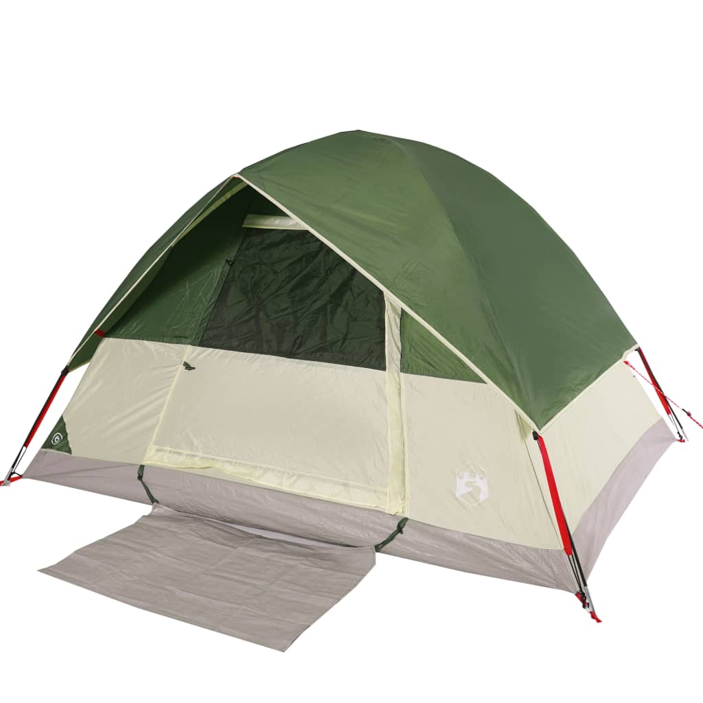 Camping Tent Dome 2-Person Green Waterproof