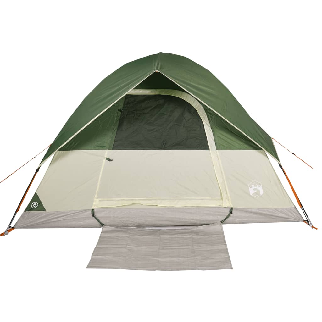 Camping Tent Dome 2-Person Green Waterproof