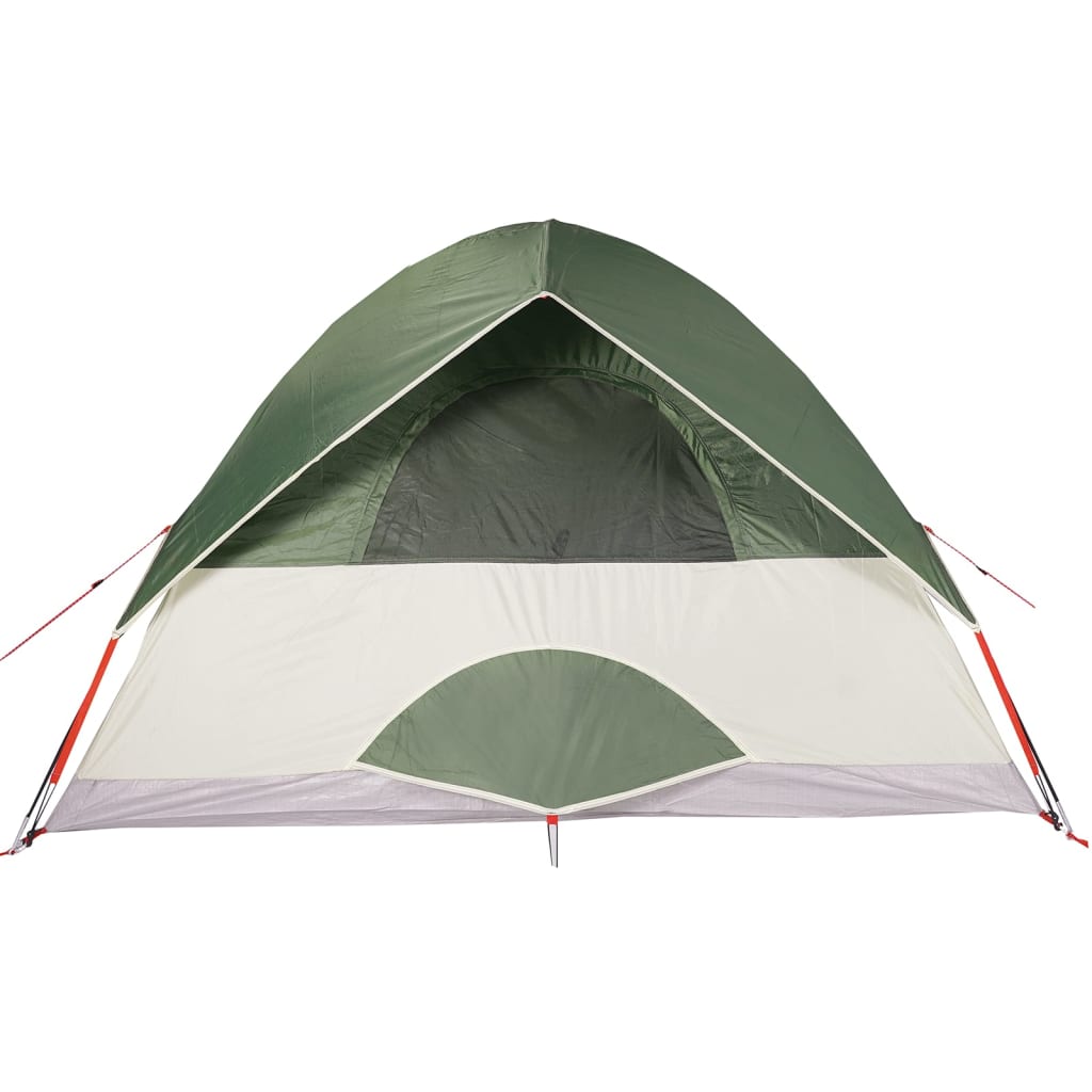 Camping Tent Dome 3-Person Green Waterproof