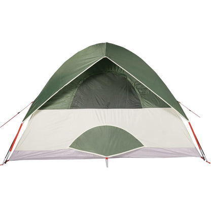 Camping Tent Dome 3-Person Green Waterproof