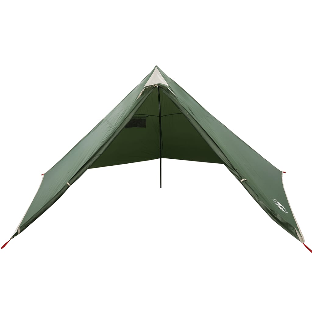 Family Tent Tipi 7-Person Green Waterproof