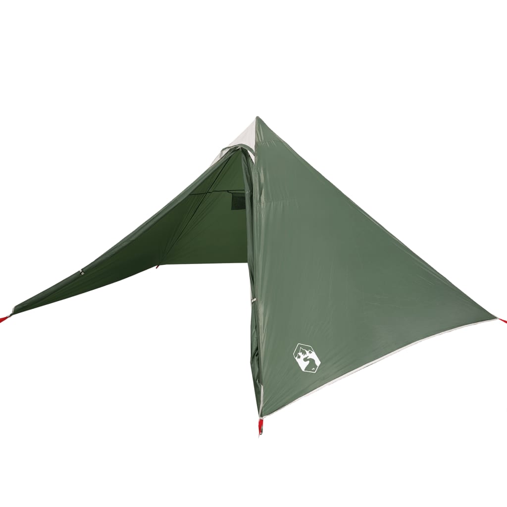 Family Tent Tipi 7-Person Green Waterproof