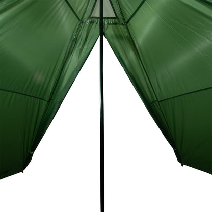 Family Tent Tipi 7-Person Green Waterproof