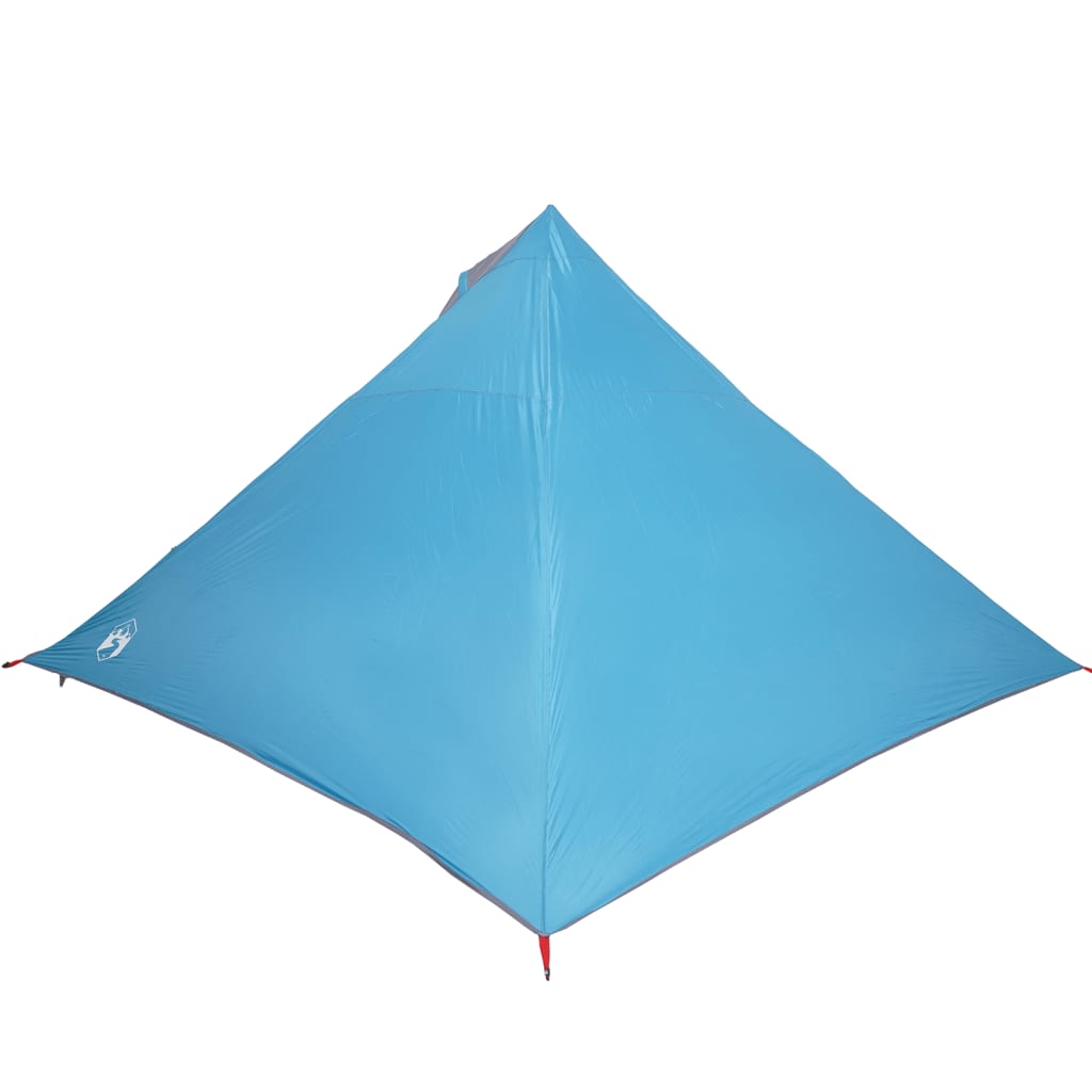 Family Tent Tipi 7-Person Blue Waterproof