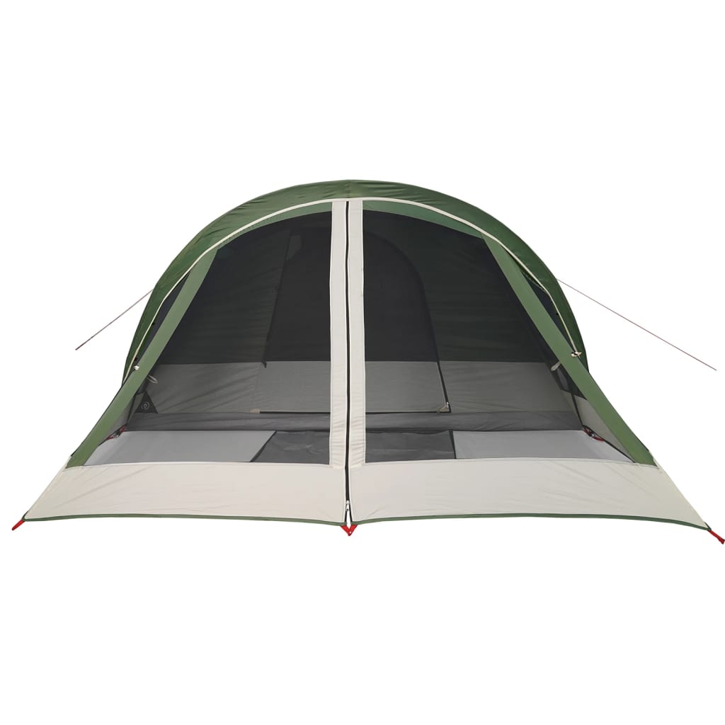 Camping Tent Cabin 4-Person Green Waterproof