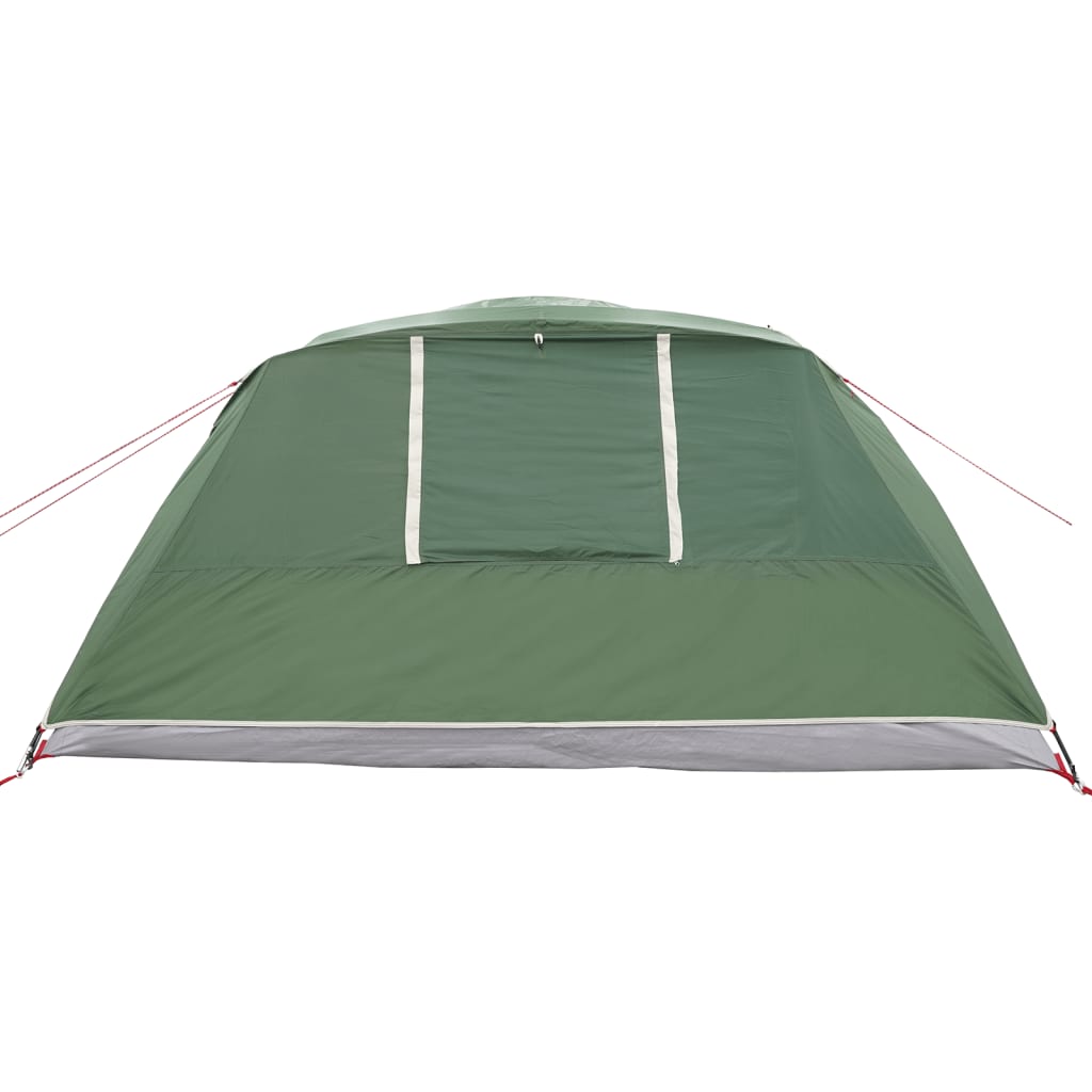 Camping Tent Cabin 4-Person Green Waterproof