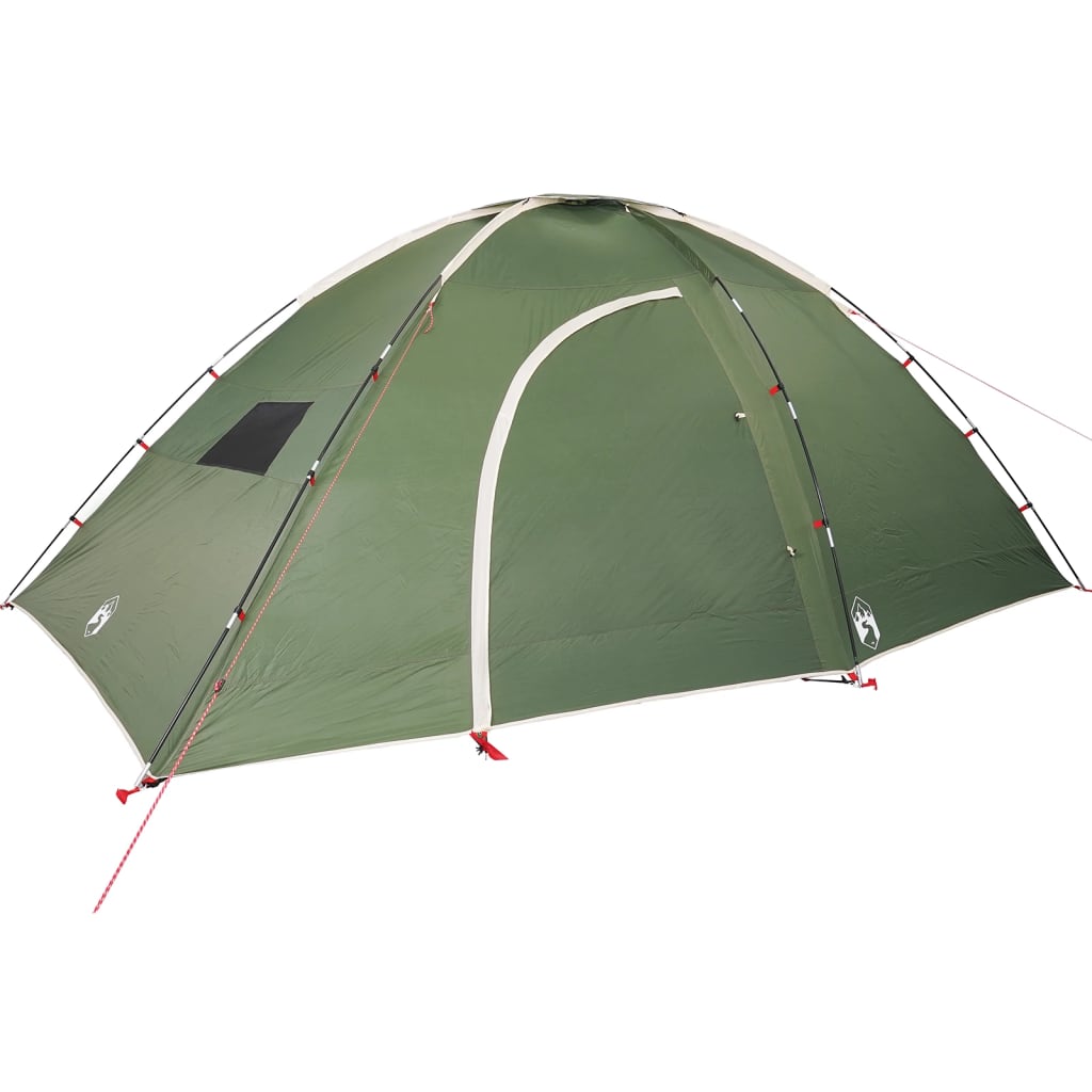 Camping Tent 8-Person Green Waterproof