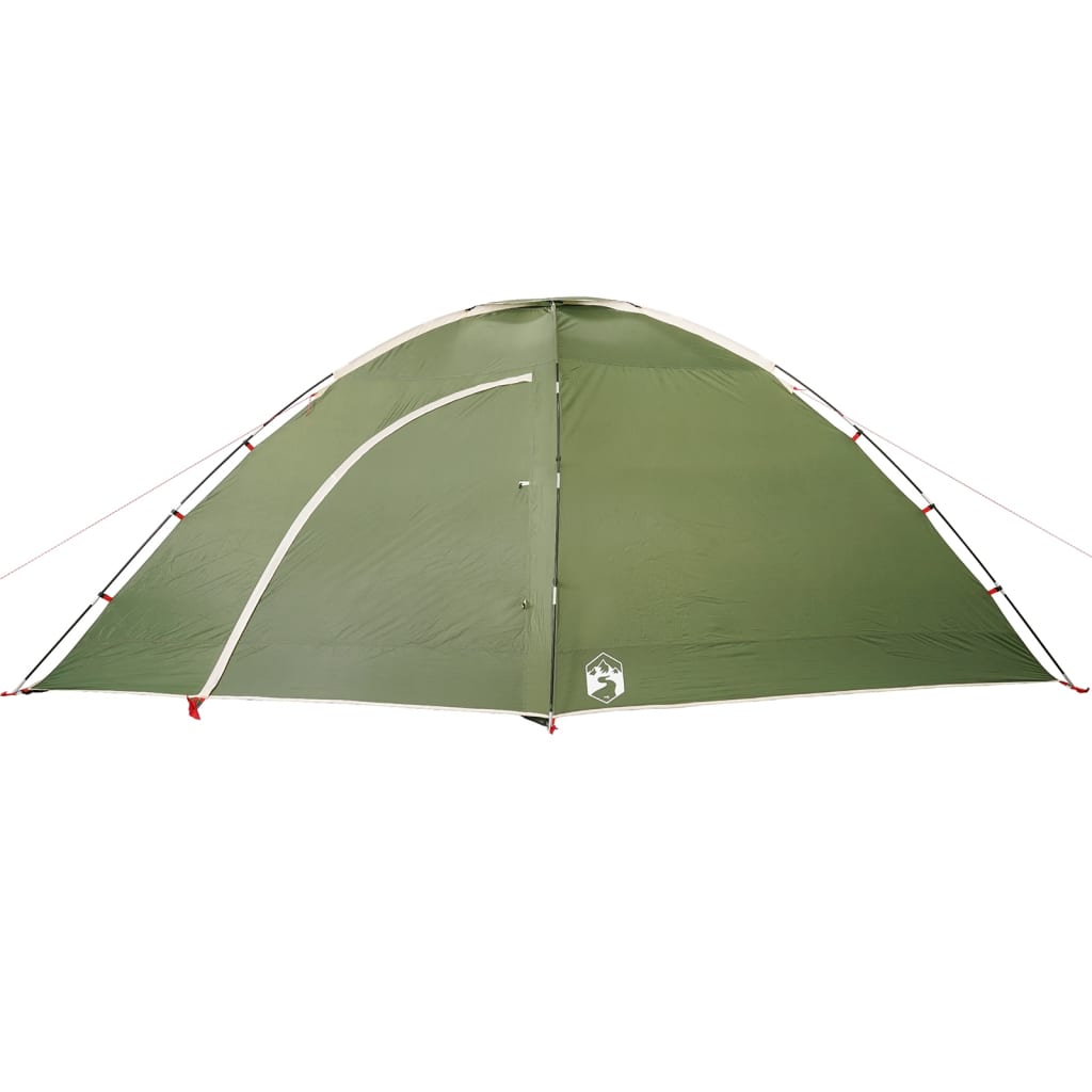 Camping Tent 8-Person Green Waterproof