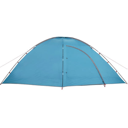 Camping Tent 8-Person Blue Waterproof