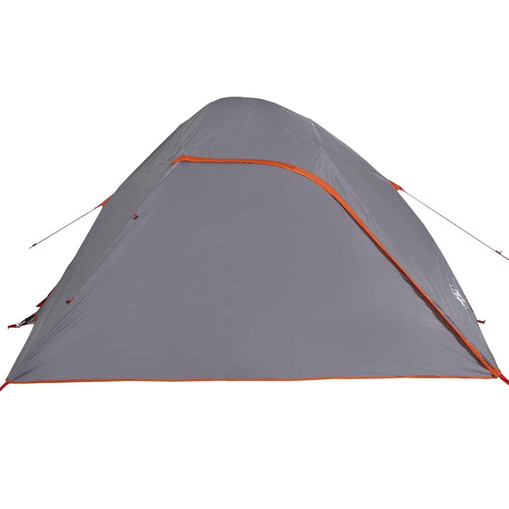 Family Tent Dome 6-Person Grey Waterproof