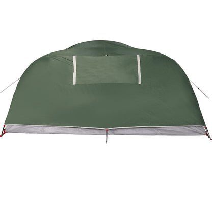 Camping Tent Dome 4-Person Green Waterproof