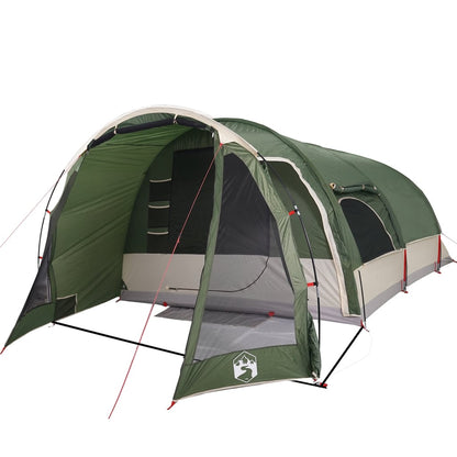 Family Tent Tunnel 8-Person Green Waterproof