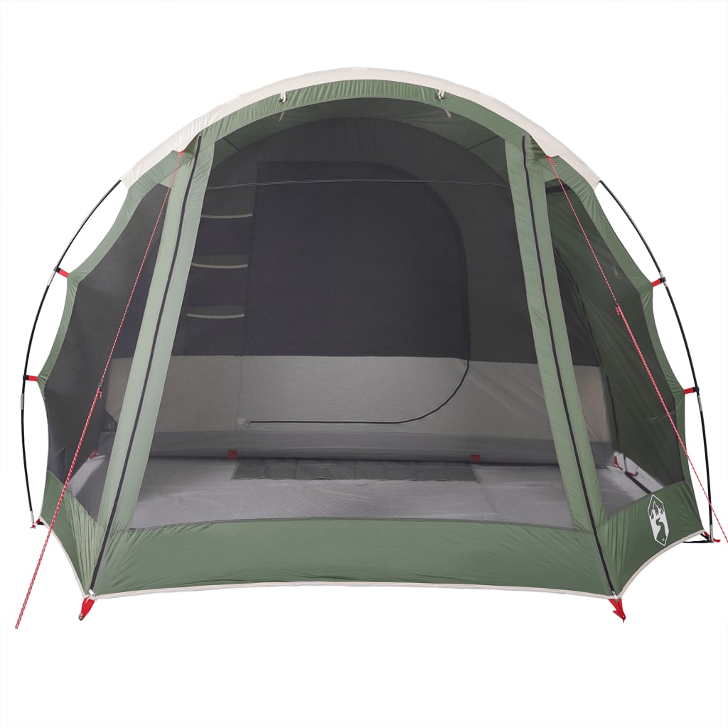 Family Tent Tunnel 8-Person Green Waterproof