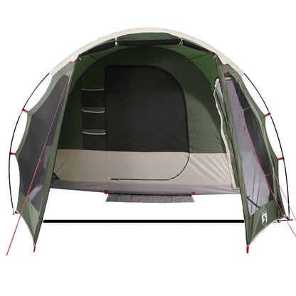 Family Tent Tunnel 8-Person Green Waterproof