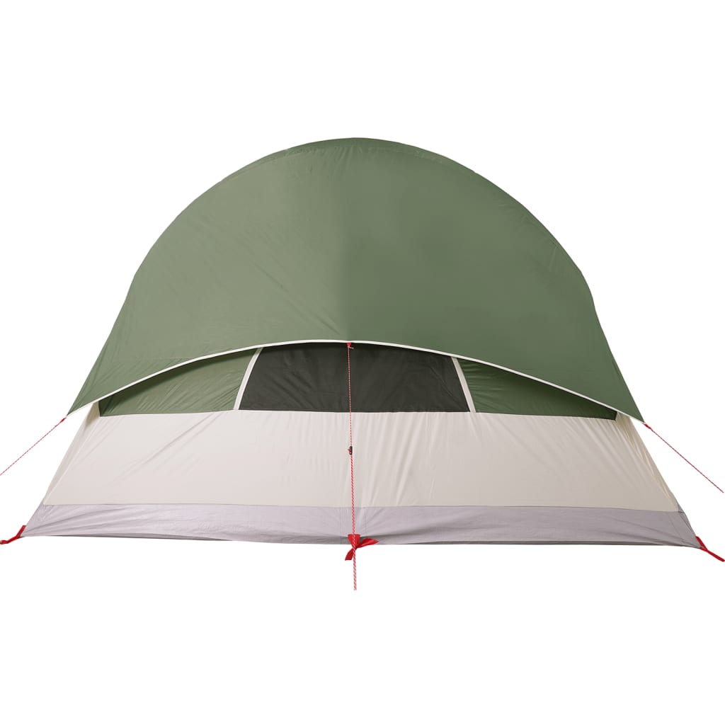 Family Tent Tunnel 8-Person Green Waterproof