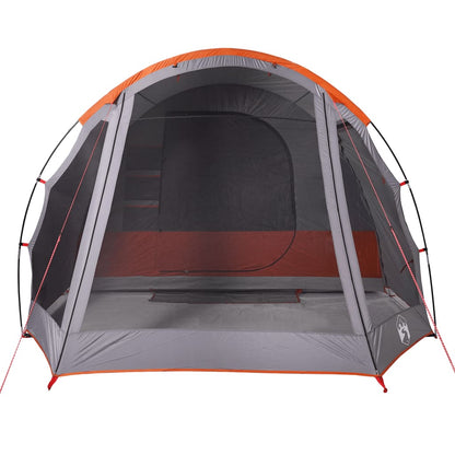 Family Tent Tunnel 8-Person Grey Waterproof