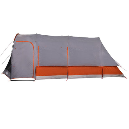 Family Tent Tunnel 8-Person Grey Waterproof