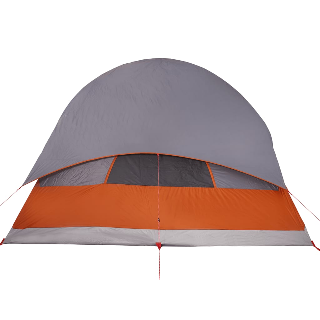 Family Tent Tunnel 8-Person Grey Waterproof