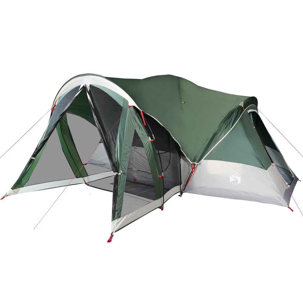 Family Tent Tipi 8-Person Green Waterproof