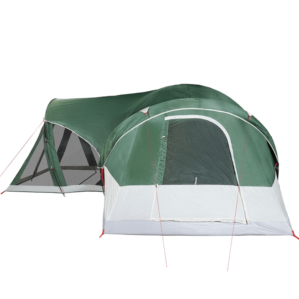 Family Tent Tipi 8-Person Green Waterproof