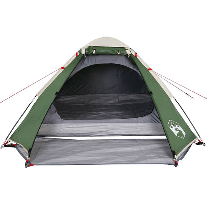 Camping Tent Dome 2-Person Green Waterproof