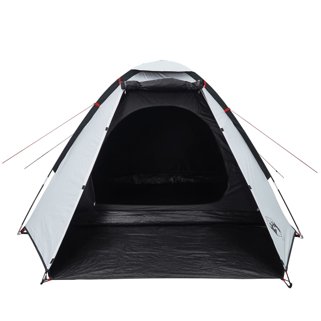 Camping Tent Dome 2-Person White Blackout Fabric Waterproof