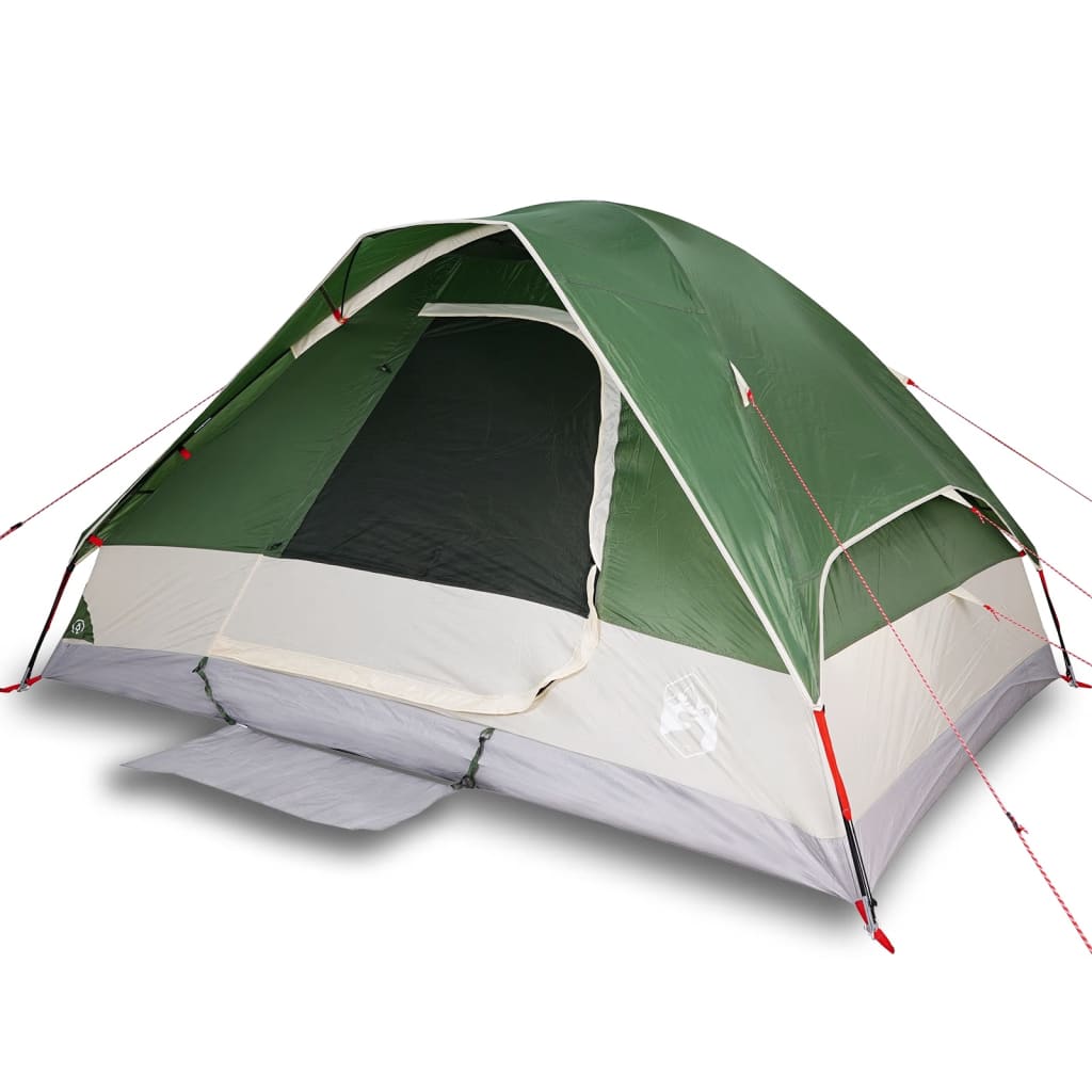 Camping Tent Dome 2-Person Green Waterproof