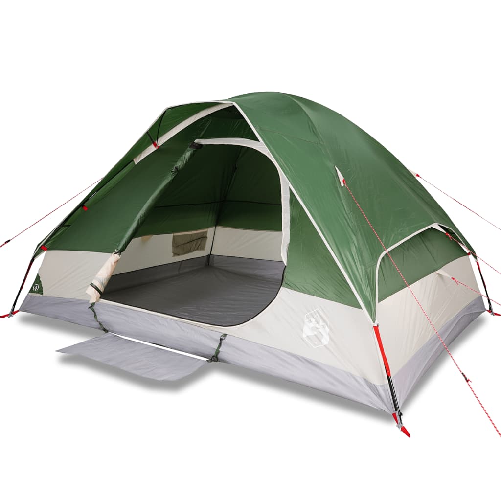 Camping Tent Dome 2-Person Green Waterproof