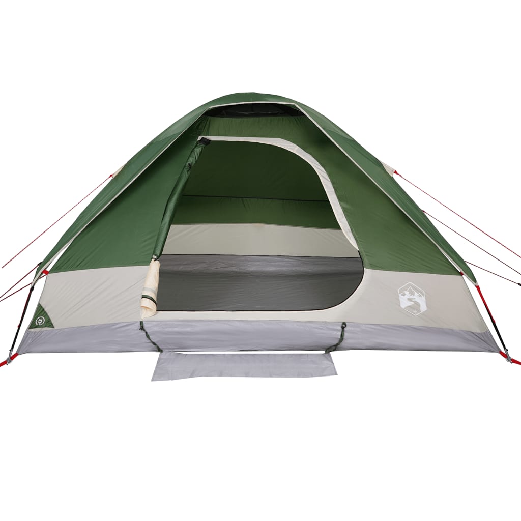 Camping Tent Dome 2-Person Green Waterproof