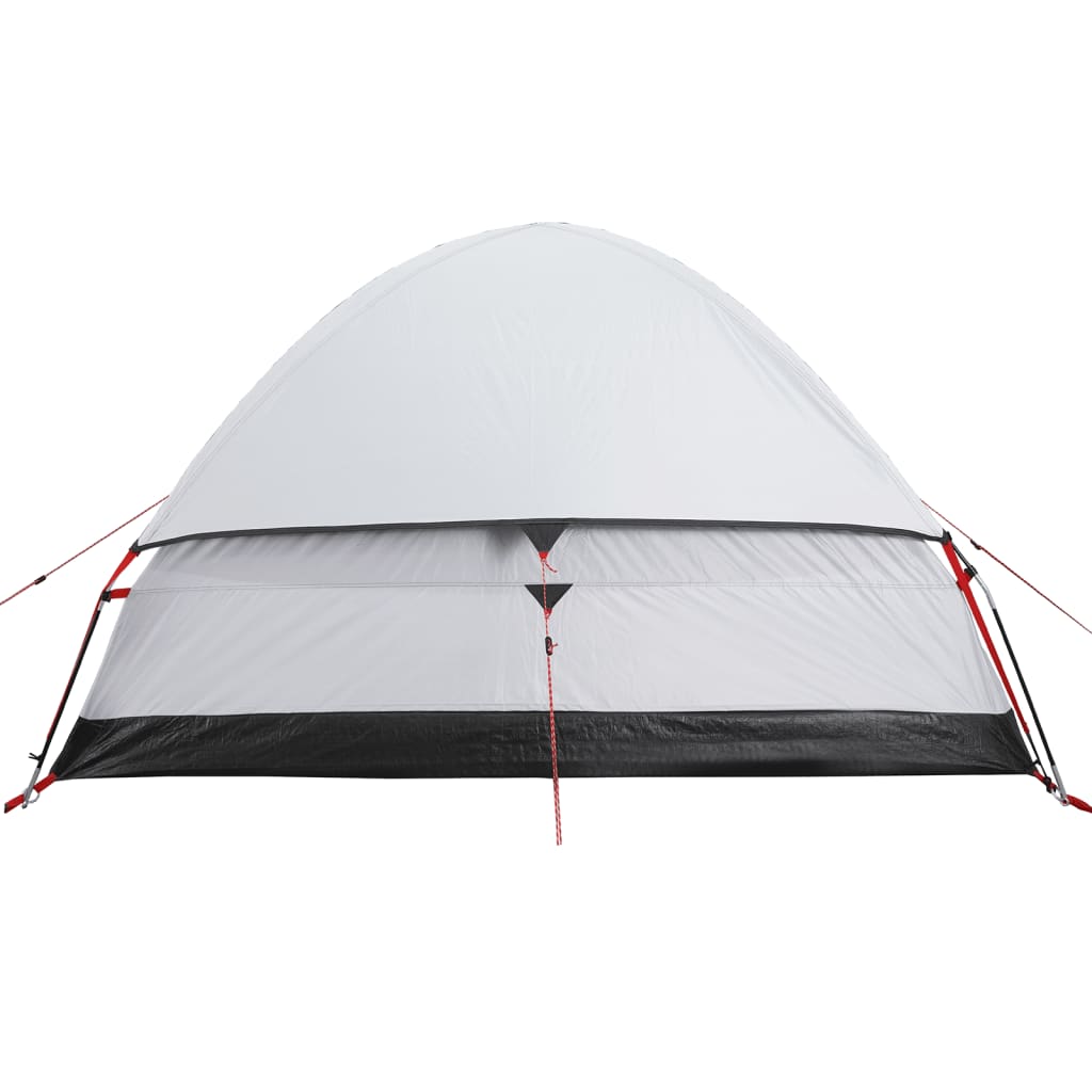 Family Tent Dome 6-Person White Blackout Fabric Waterproof