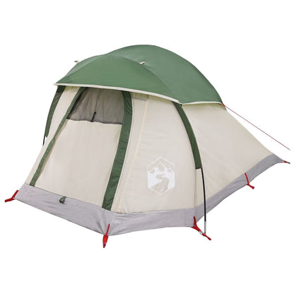 Camping Tent Dome 1-Person Green Waterproof