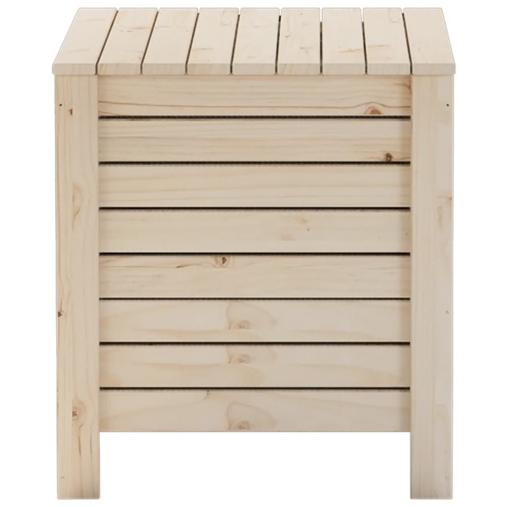 Storage Box with Lid RANA 60x49x54 cm Solid Wood Pine